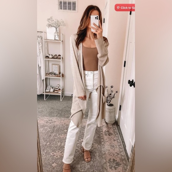 AGOLDE White Denim Jeans - Picture 1 of 7